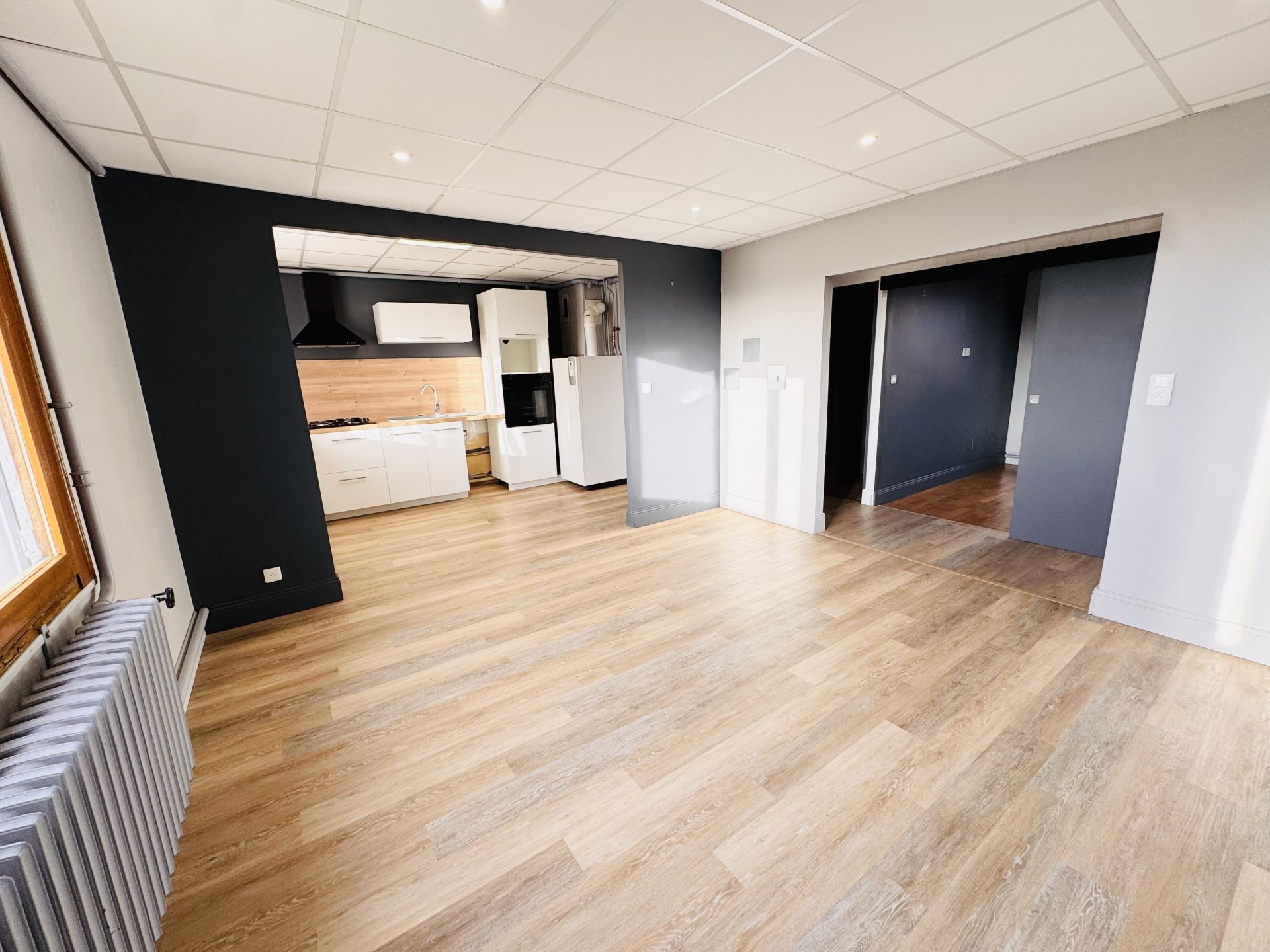 Appartement 3 chambres avec garage