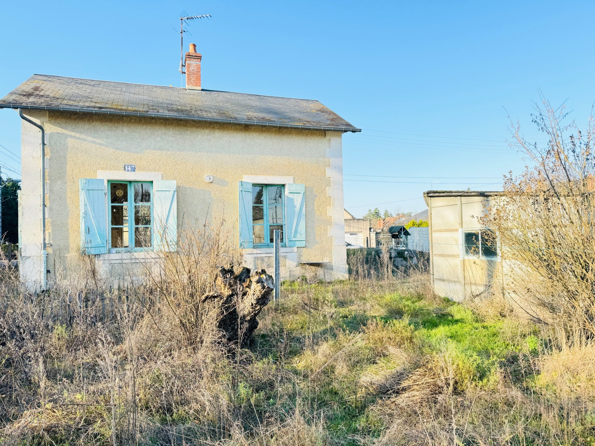 Maison T.4 avec garage et jardin