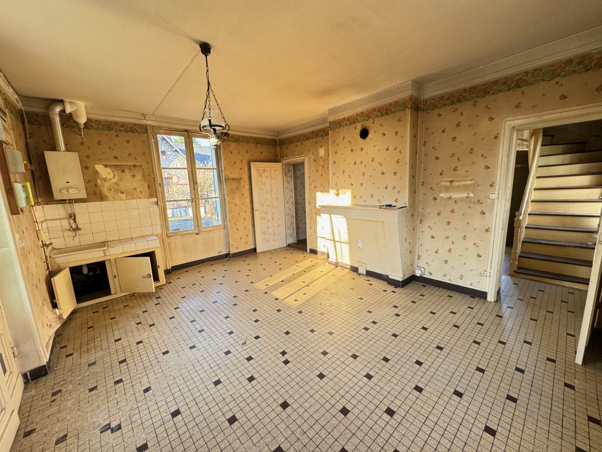 Maison T.4 avec garage et jardin