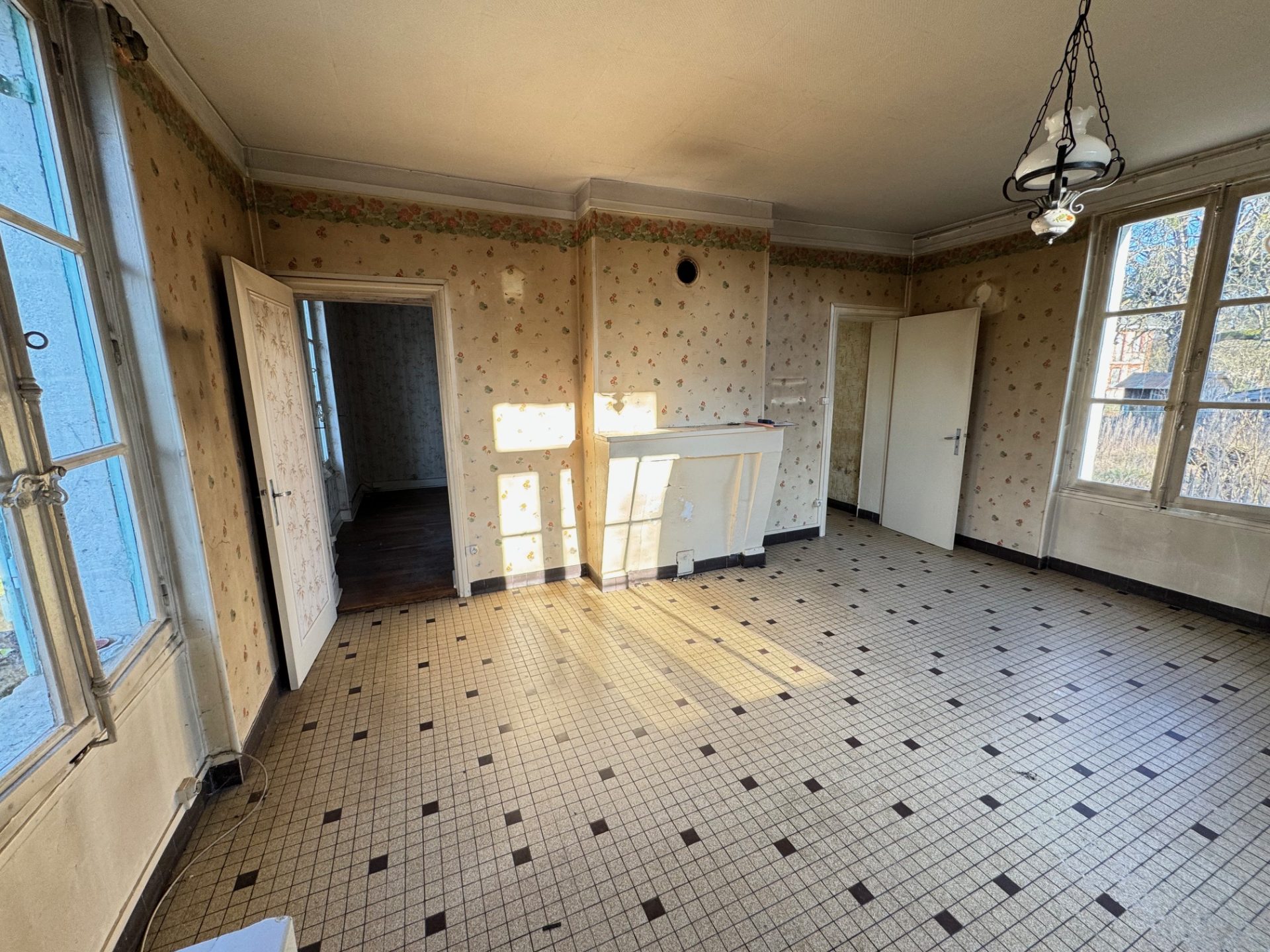 Maison T.4 avec garage et jardin