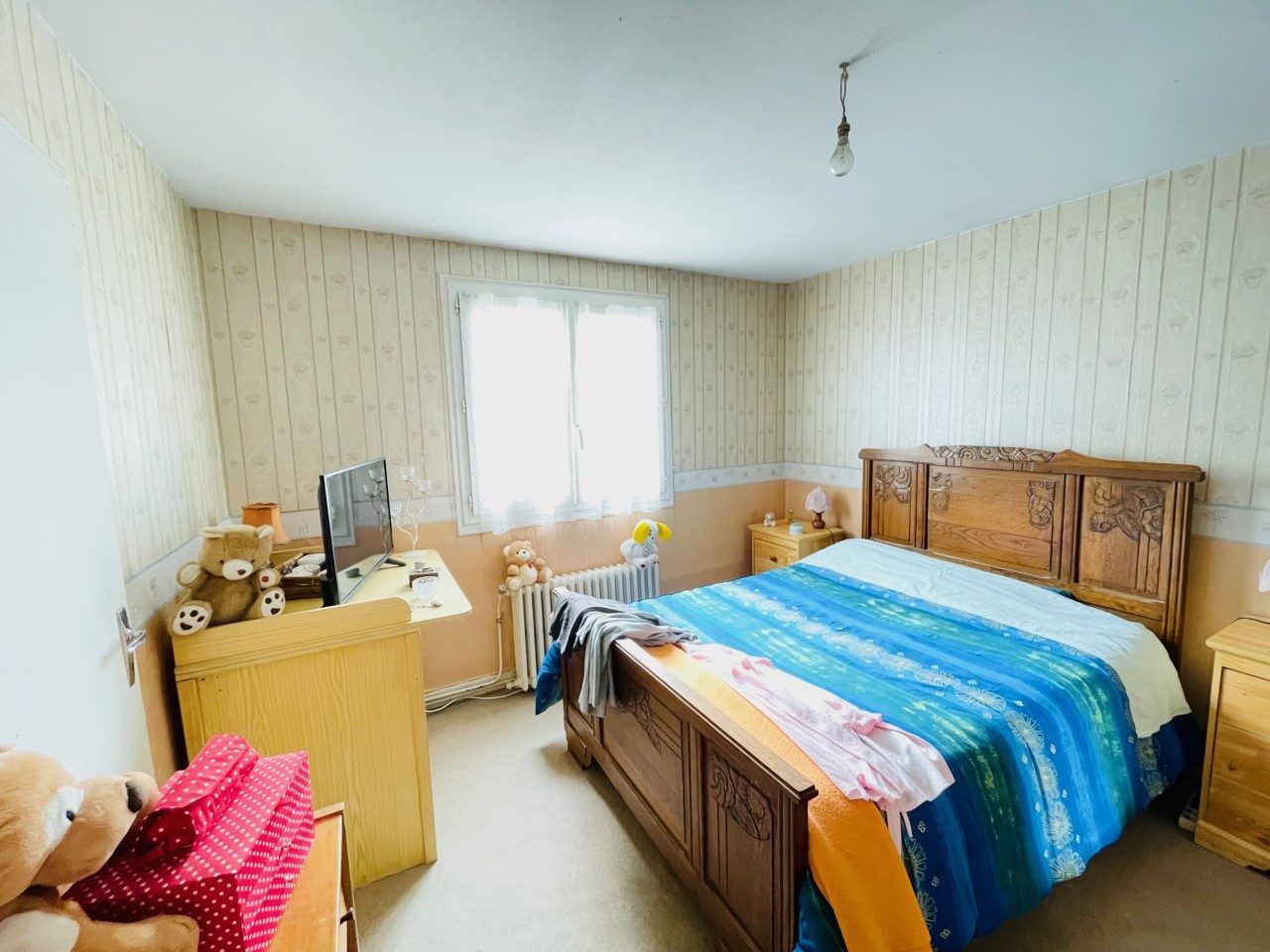 Mehun maison T.4 avec jardin et garage (louée, investissement)